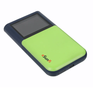 Hotspot Router 5G WiFi6/6E eSIM Mobile WiFi for Travel eSunFi SHFiEL62 light green